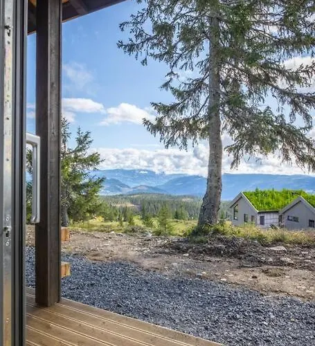 Unique New By Hafjell & Skei With Stunning View Semesterbostad *