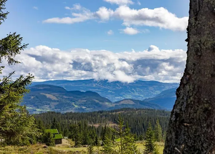 Unique New By Hafjell & Skei With Stunning View Semesterbostad Tretten