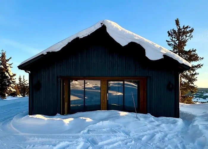 Unique New By Hafjell & Skei With Stunning View Hébergement de vacances Tretten
